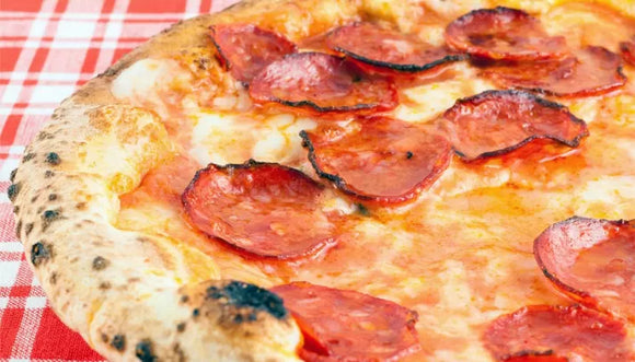 Pizza with Spicy Salami 9