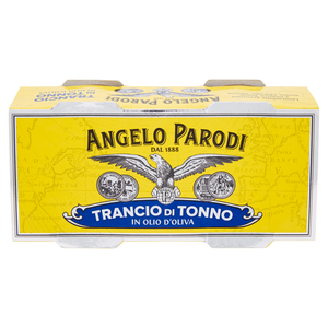 Italian Tuna in olive oil can 90g x 2 Angelo Parodi