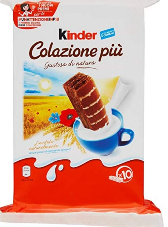 Kinder Colazione piu' Snack x10 EXP 25/05