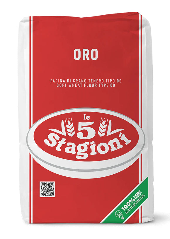 Flour - Farina Le 5 stagioni 1KG Farina di Grano tenero 00