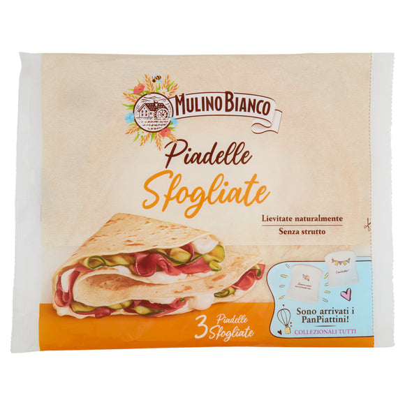 Piadina Romagnola  Mulino Bianco “Flat Italian Bread” 3 pcs 330gr