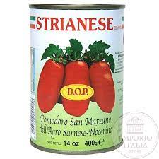 Pomodori SAN MARZANO Italiani DOP - 400 G DOP Peeled tomato