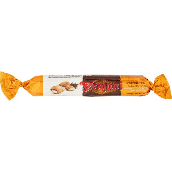 Nougat CHOCOLATE COATED CRUNCHY NOUGAT WITH ALMONDS 100gr