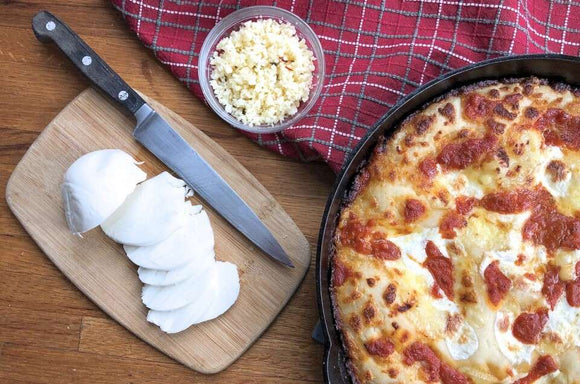 Mozzarella for Pizza Block (Choose your size)