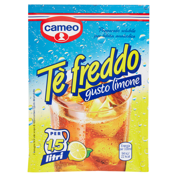 The freddo al limone Cameo Instant cold lemon tea 90g