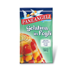 Gelatin Sheets for Pannacotta "Paneangeli" 12gr