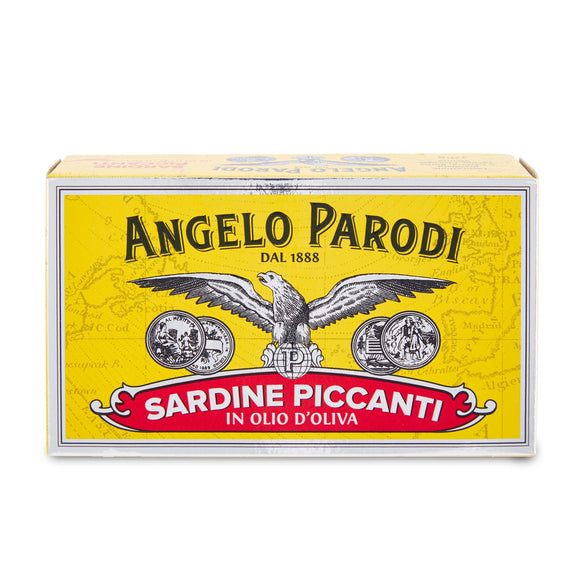 Sardine Piccanti Spicy sardines in olive oil 120g